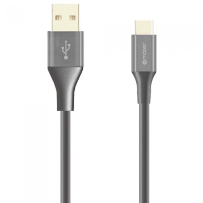 MAZER ALU.DURA.TEK USB-C TO USB-A CABLE 3.1A (1.2M)